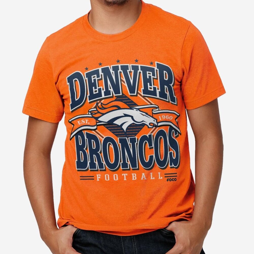 Denver Broncos Established Banner T-Shirt 166